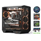 HydroX Pro Ryzen 7 7800X3D 64GB 1TB SSD RTX 5070Ti Windows 11 Stacionarus kompiuteris
