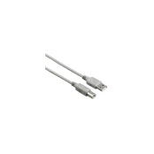 Kabelis Spausdintuvams HAMA USB-A - USB-B 1.5m Pilkas kaina