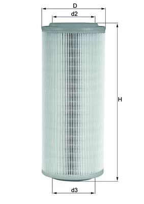 Oro filtras KNECHT LX855