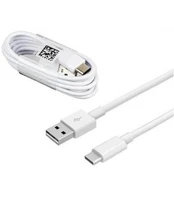 [Užsakomoji prekė] Kabelis USB Type-C, 3A, 1.2m - Samsung (EP-DN930CWE) - Baltas