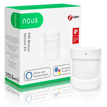 Nous E2 Zigbee išmanus judesio jutiklis Tuya