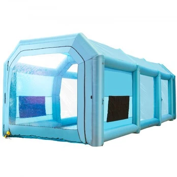 Pripučiamas 12x5x4 m dažymo paviljonas