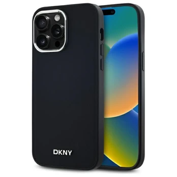 DKNY DKHMP14XPSCMCLK iPhone 14 Pro Max 6.7" juoda/juodas hardcase Plain Logo MagSafe