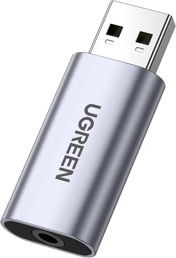 Stiprintuvas Ugreen Usb išorinė garso plokštė 2in1 į 3.5mm lizdą