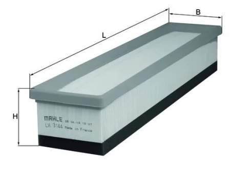 Oro filtras MAHLE LX3144