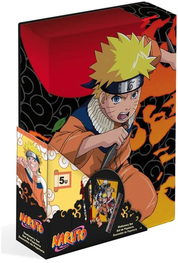 Kids Licensing Naruto Shippuden Stationery box set 5pcs