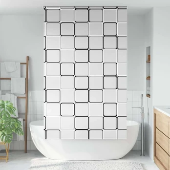 Dušo roletas, 140x240 cm, audinio plotis 136 cm