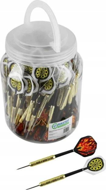 Master Darts Smiginis MASTER 16 g (100 vnt) su aštriais antgaliais