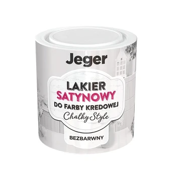 Lakas Jeger Chalk Paint, 0.5 l, Bespalvis