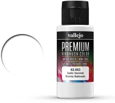 Vallejo: 62.063 - Premium Color - Satin Varnish (60 ml)