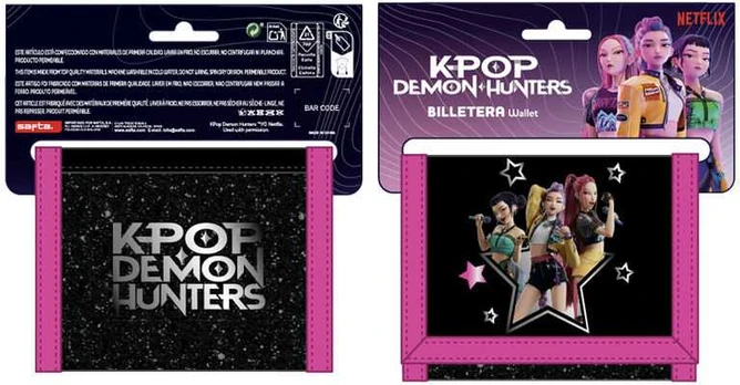 Safta Demon Hunters Kpop Energy wallet