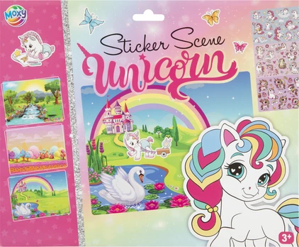 Moxy - Sticker Scenes - Unicorn