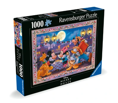 Dėlionė Ravensburger Puzzle 1000 Disney Classics Postacie su bajek