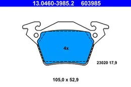 ATE 13.0460-3985.2 Brake pad set