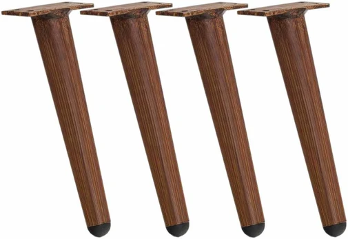 4 baldinių kojelių rinkinys 21 cm