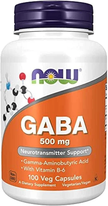 Now Foods Now GABA 750 mg 100 kaps.