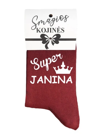 Moteriškos kojinės „Super Janina“