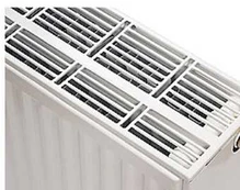 Termo Teknik radiator C4 33-600-1400 - 1400 C 4x 1/2. Inkl L-bæringer og tilbehørspose