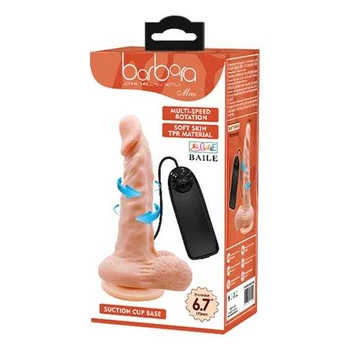 LYBAILE Barbara Max Multi Speed Real Vibrator 147,5 cm Flesh