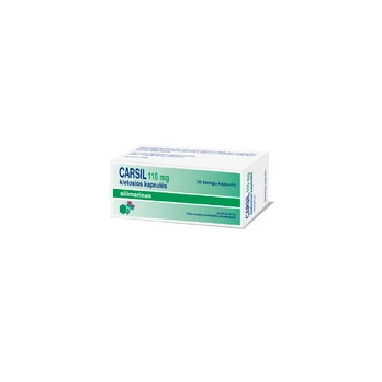 CARSIL 110mg kiet. kaps. N30 (lyg.imp.)