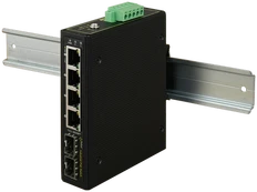 ISFG64 PULSAR Industrial Switch (4xPoE, 2xSFP)