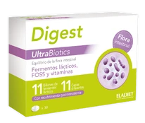 Eladiet Digest Ultrabiotics 30 Com kaina