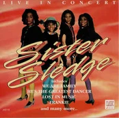 CD Sister Sledge - Live In Concert