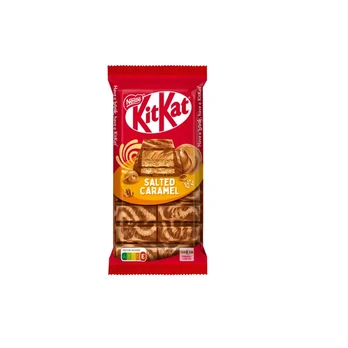 Sūrios karamelės plytelė KITKAT, 99 g