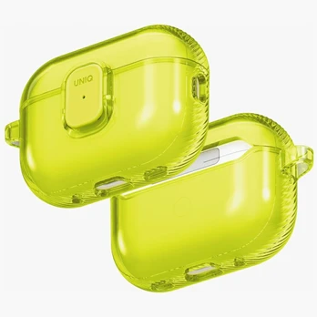 Case UNIQ Glase Pro for AirPods Pro 3 Lock Case yellow