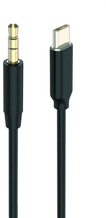 2GO Audiokabel AUX/MP3 für USB Type-C - Stereo 100cm juodas