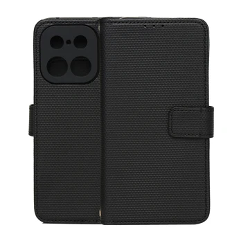 Dėklas Smart Triangle case for Realme 16 Pro 5G juodas