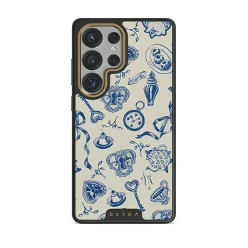 Tea Party - Samsung Galaxy S25 Ultra Case, Elite Dark (Magnetic) / Gold
