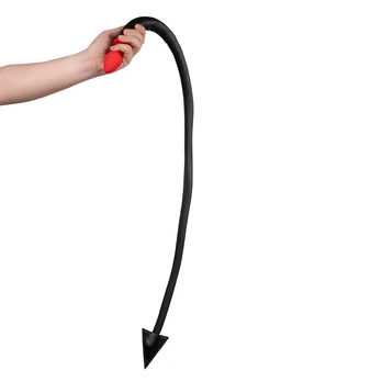 Ouch By Shots Silicone Anal Plug Devil's Tail - Juodas/Raudona