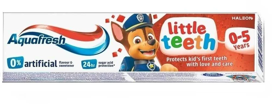 Aquafresh Little Teeth pasta do zębów Psi Patrol 50ml
