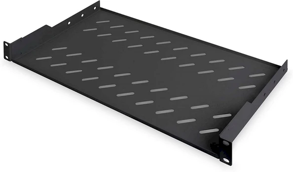 Stacionari lentyna 19\" 1U L250 (juoda)