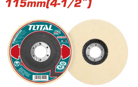 Veltinio poliravimo diskas TOTAL, 115x22 mm, TAC671151