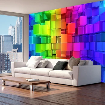 Artgeist Fototapetas - Colour jigsaw