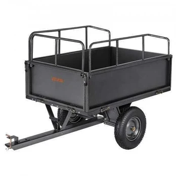Plieninis vežimėlis ATV/UTV 272 kg