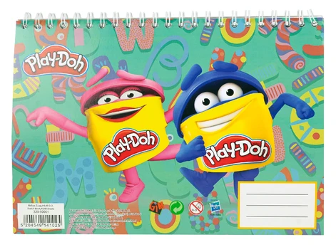 PLAYDOH A4 eskizų knyga 40 lapų, 320-50001