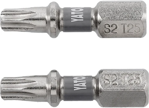 Yato BITS 1/4''X25 MM T25 2 PCS NI