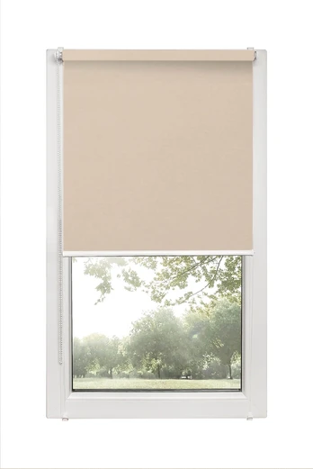 Ritininė užuolaida Karpol Mini PG-12, šviesiai ruda, 77 cm x 150 cm