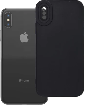 Dėklas Oem Case for iPhone X / XS Matt 2.0 juodas