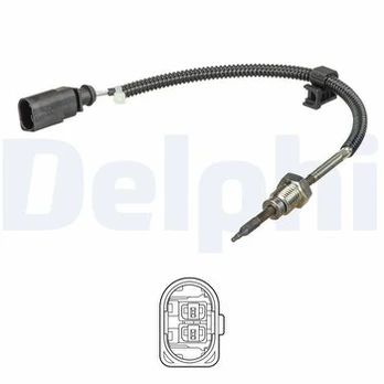 Jutiklis, išmetamųjų dujų temperatūra DELPHI TS30258