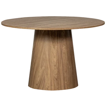 Valgomojo stalas Maan, Ø120 cm, 75 cm, MDF, ruda