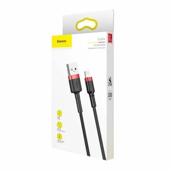Baseus USB Lightning laidas 1,5A 2 metrai