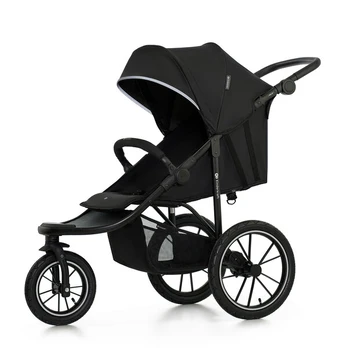 Sportinis vežimėlis Kinderkraft Helsi, Black