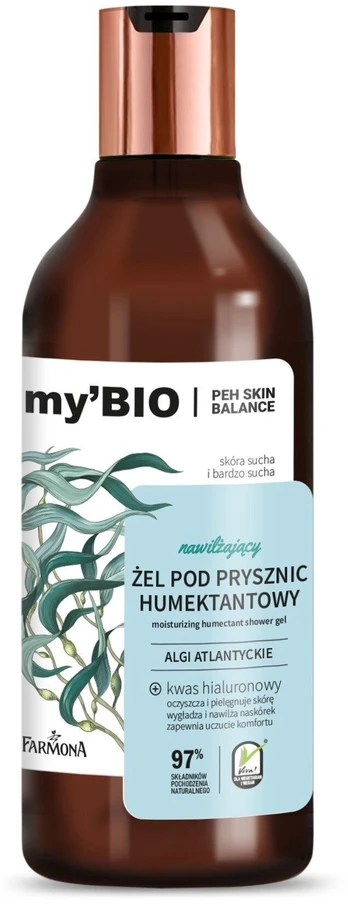 Dušo želė Farmona my'BIO Moisturizing Humectant, 500 ml