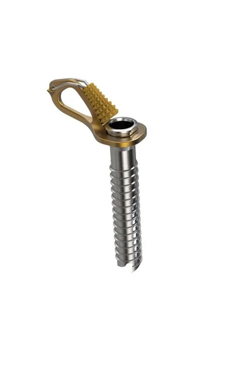 Ice screw aero 13cm-geltona MĖLYNA ICE