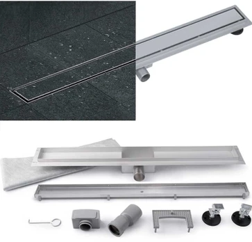 Linijinis trapas 70 cm 2in1 PLYTELĖS Berdsen