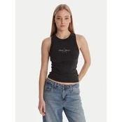 Guess Jeans Marškinėliai 180345 Juoda Classic Fit
